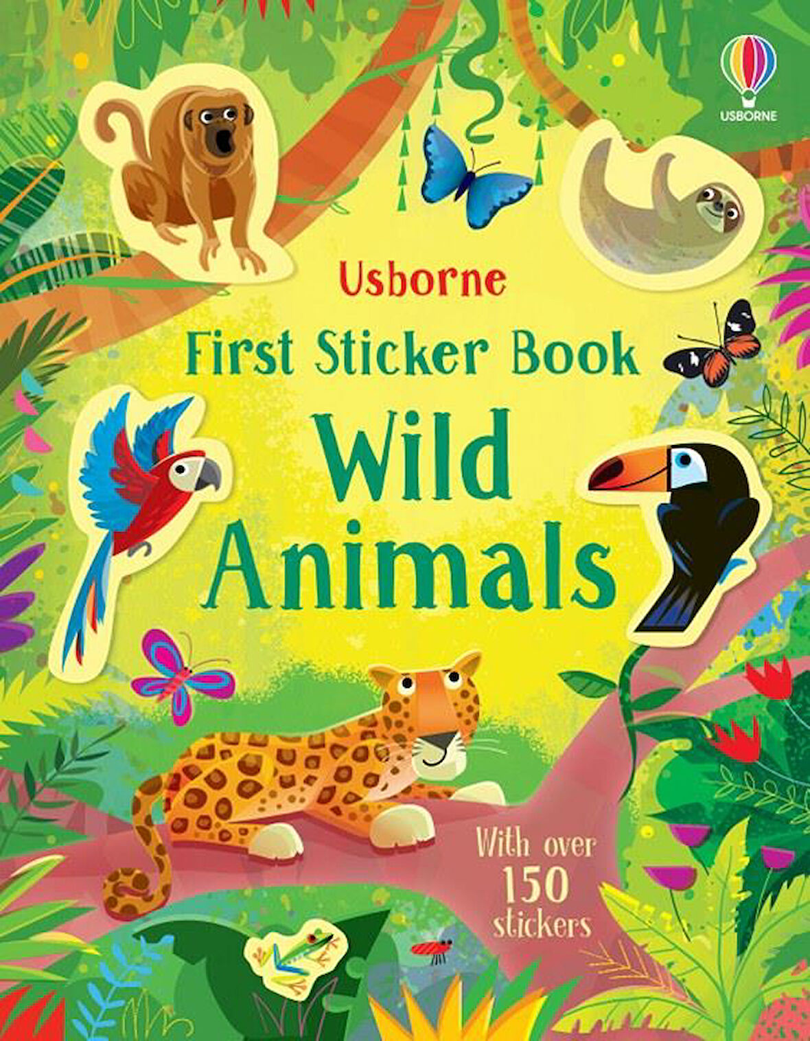 USB - First Sticker Book Wild Animals
