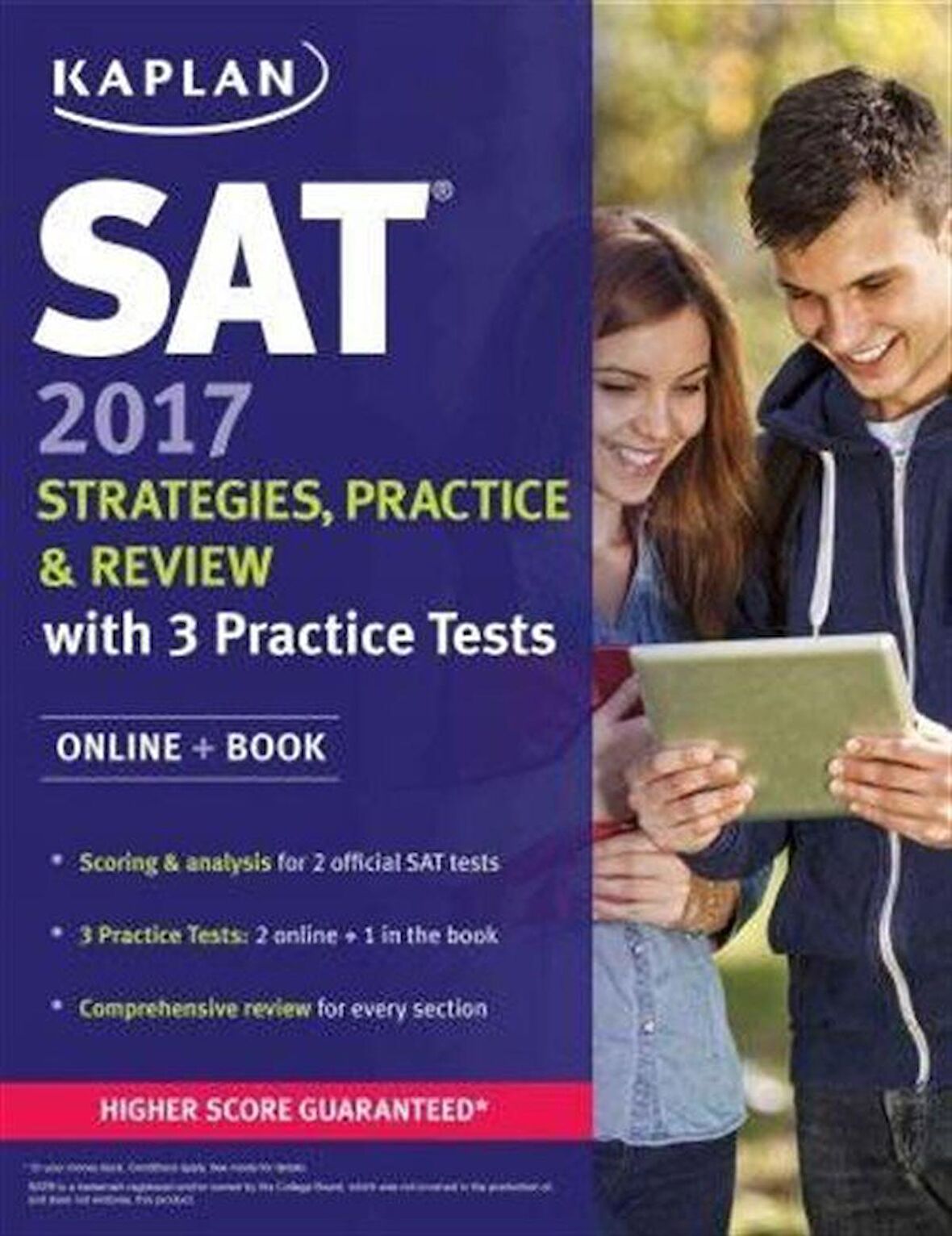 Kaplan SAT 2017 Strategies, Practice & Review with 3 Practice Tests: Online + Book / Kolektif