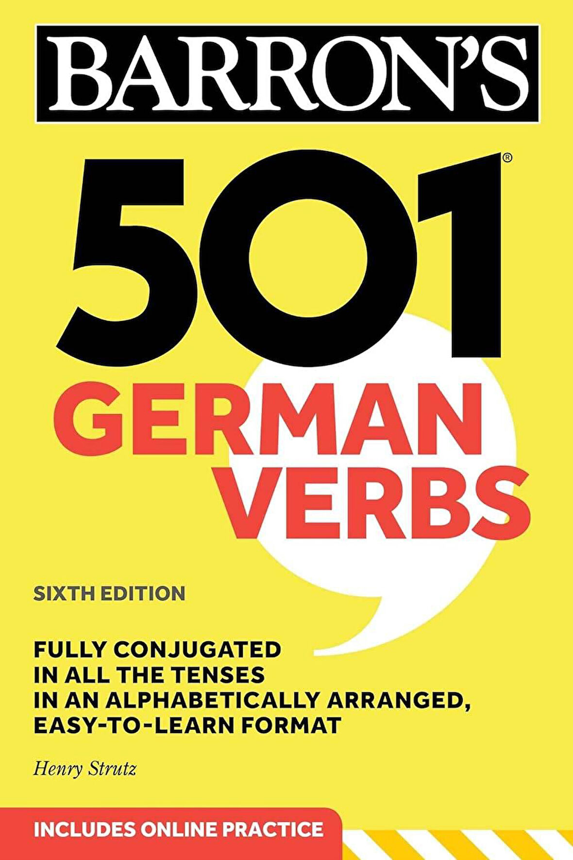501 German Verbs - Barron's 501 Verbs - Henry Strutz