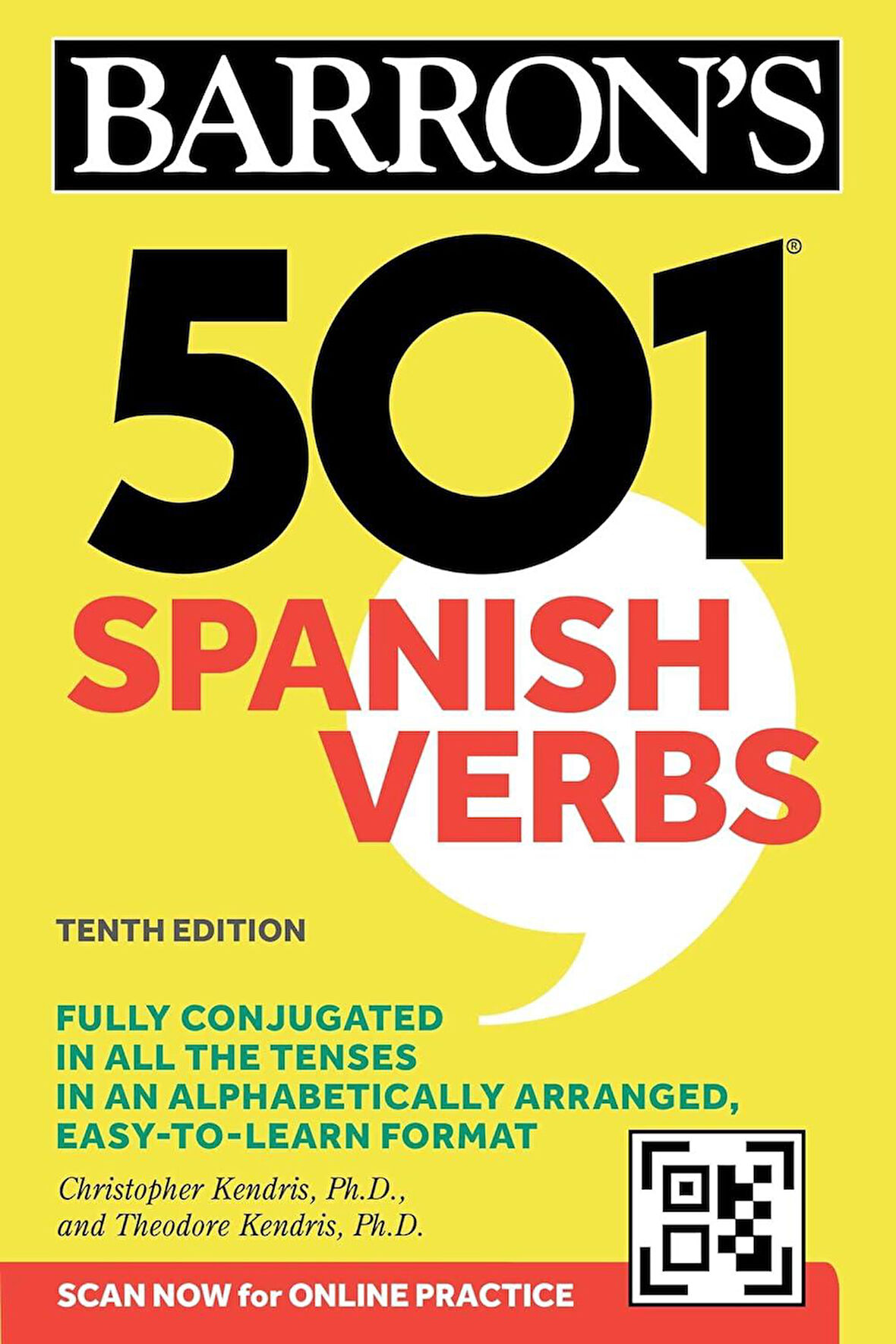 501 Spanish Verbs, Tenth Edition - Barron's 501 Verbs - Theodore Kendris
