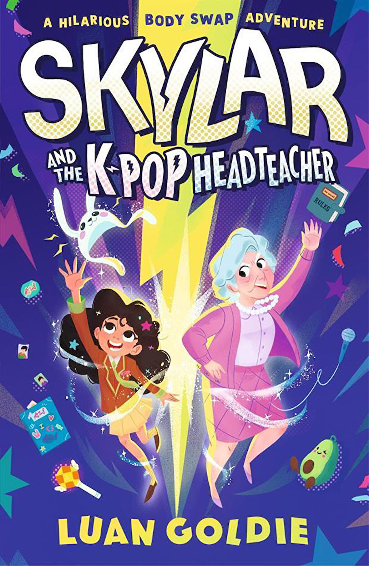 Skylar and the K-Pop Headteacher - Luan Goldie