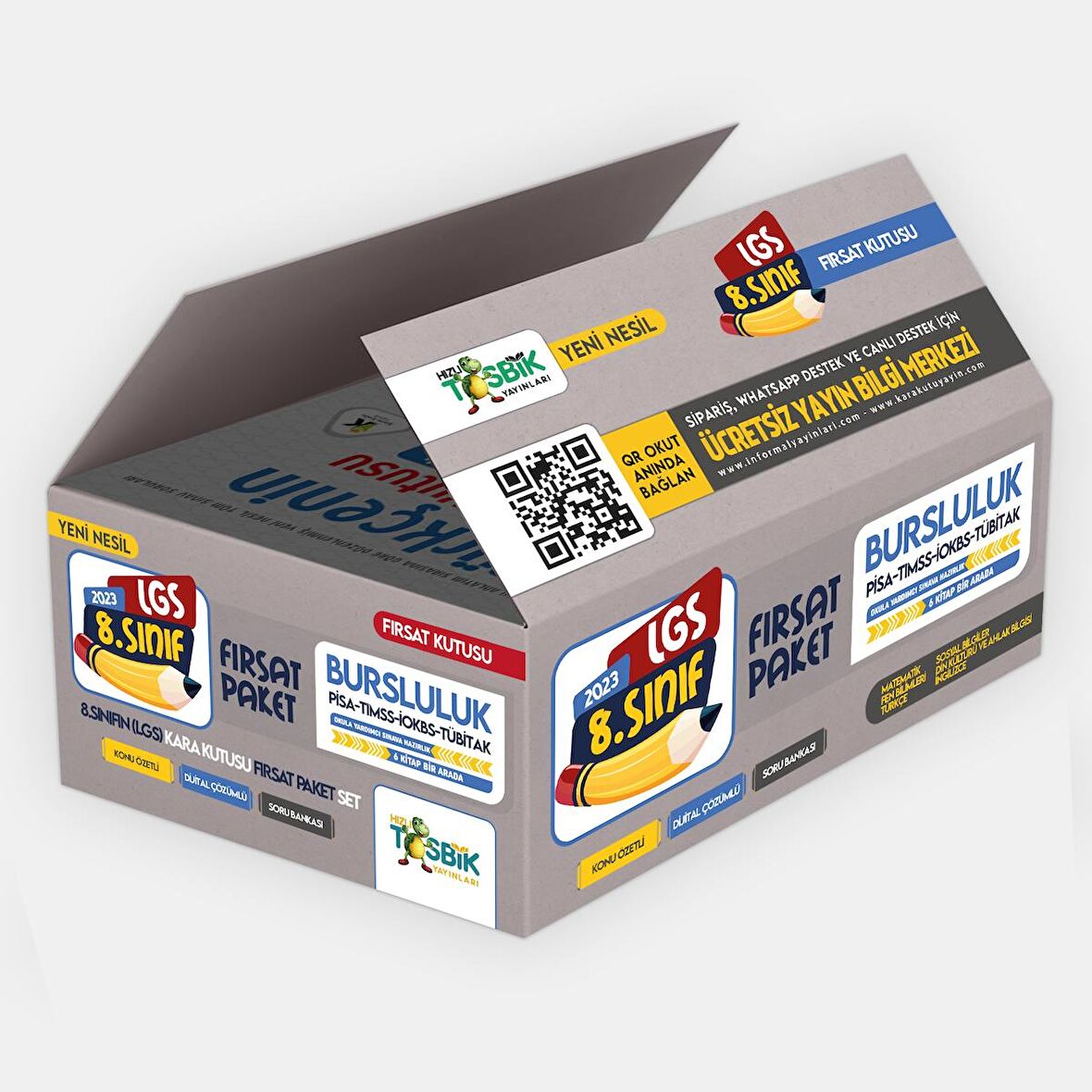 2023 LGS-BURSLULUK 8.Sınıfın Kara Kutusu FIRSAT PAKET SET Çözümlü MEB Çıkmış Soru Havuzu Bankası