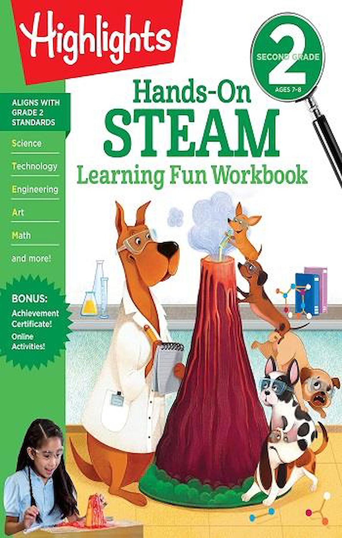 On STEAM Learning Fun Workbook: Second Grade Hands