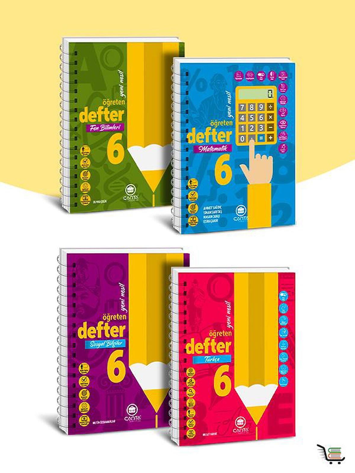 6.Sınıf Defter Seti