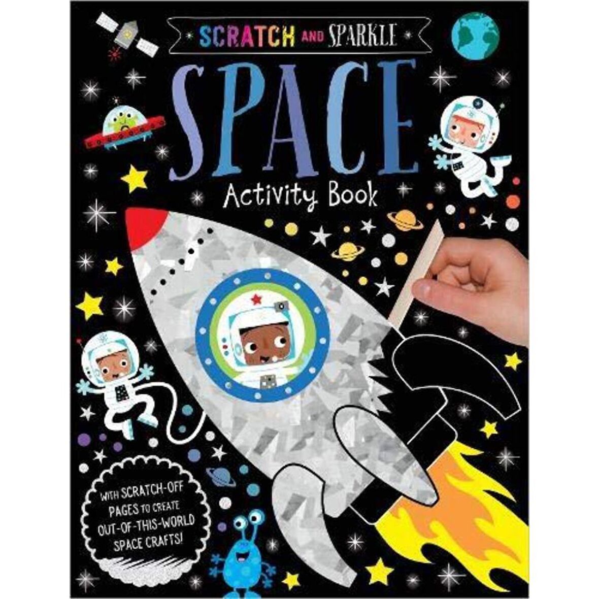 Scratch and Sparkle Space Activity Book