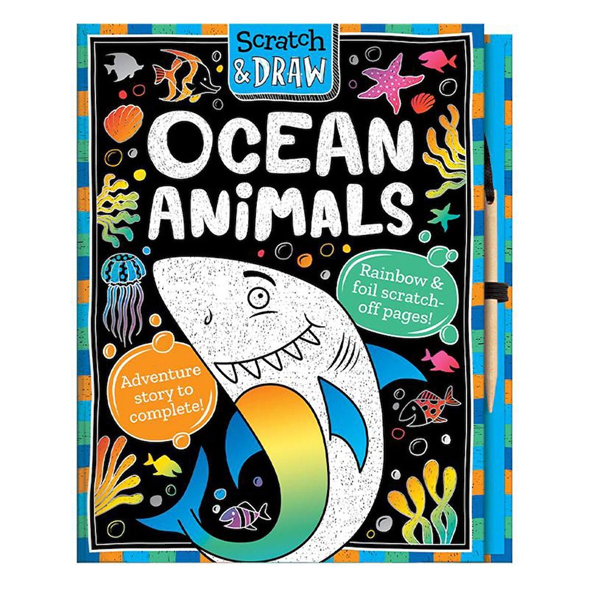 Imagine That Scratch and Draw - Ocean Animals