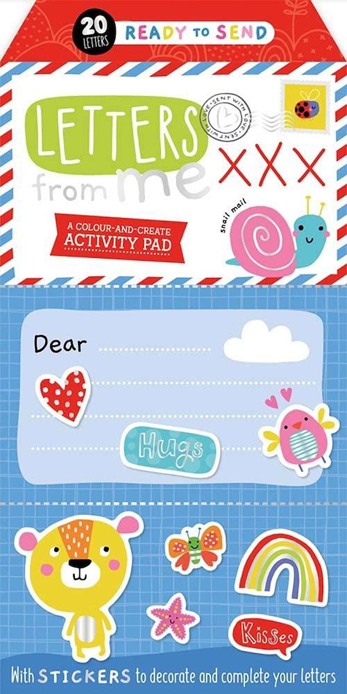 Stationery Letters from Me: A Colour-and-Create Activity Pad
