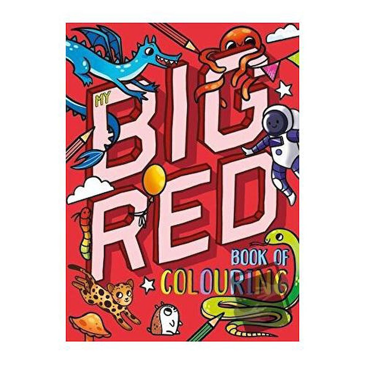 My Big Red Book Of Colouring