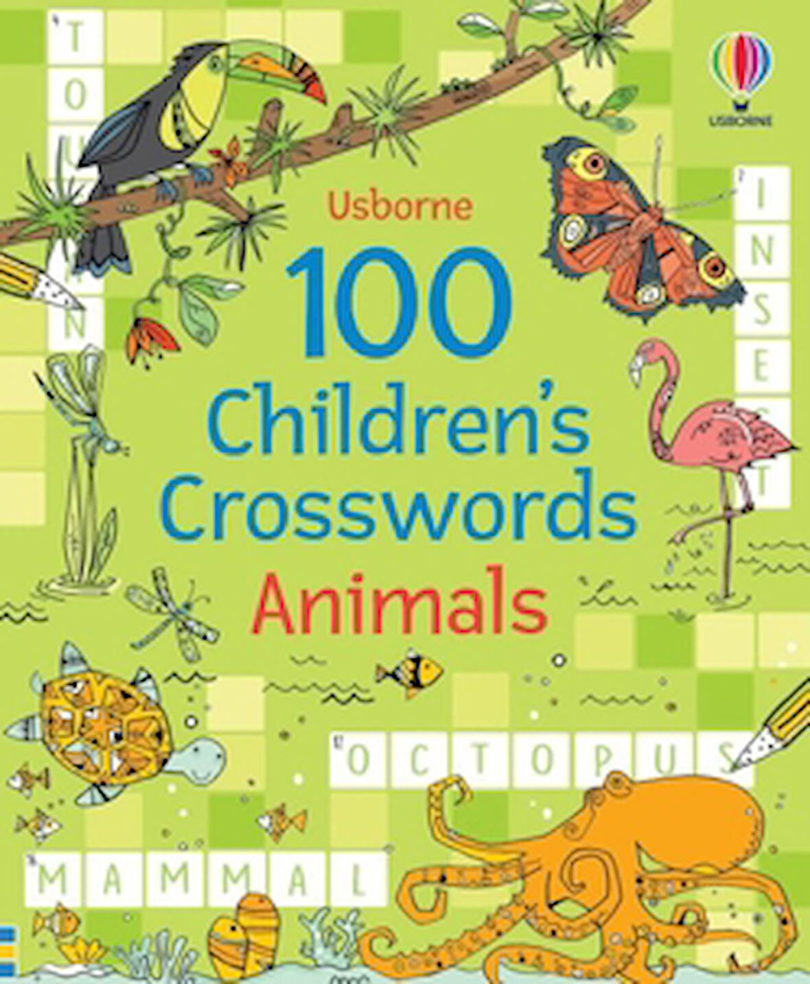 100 Children's Crosswords: Animals