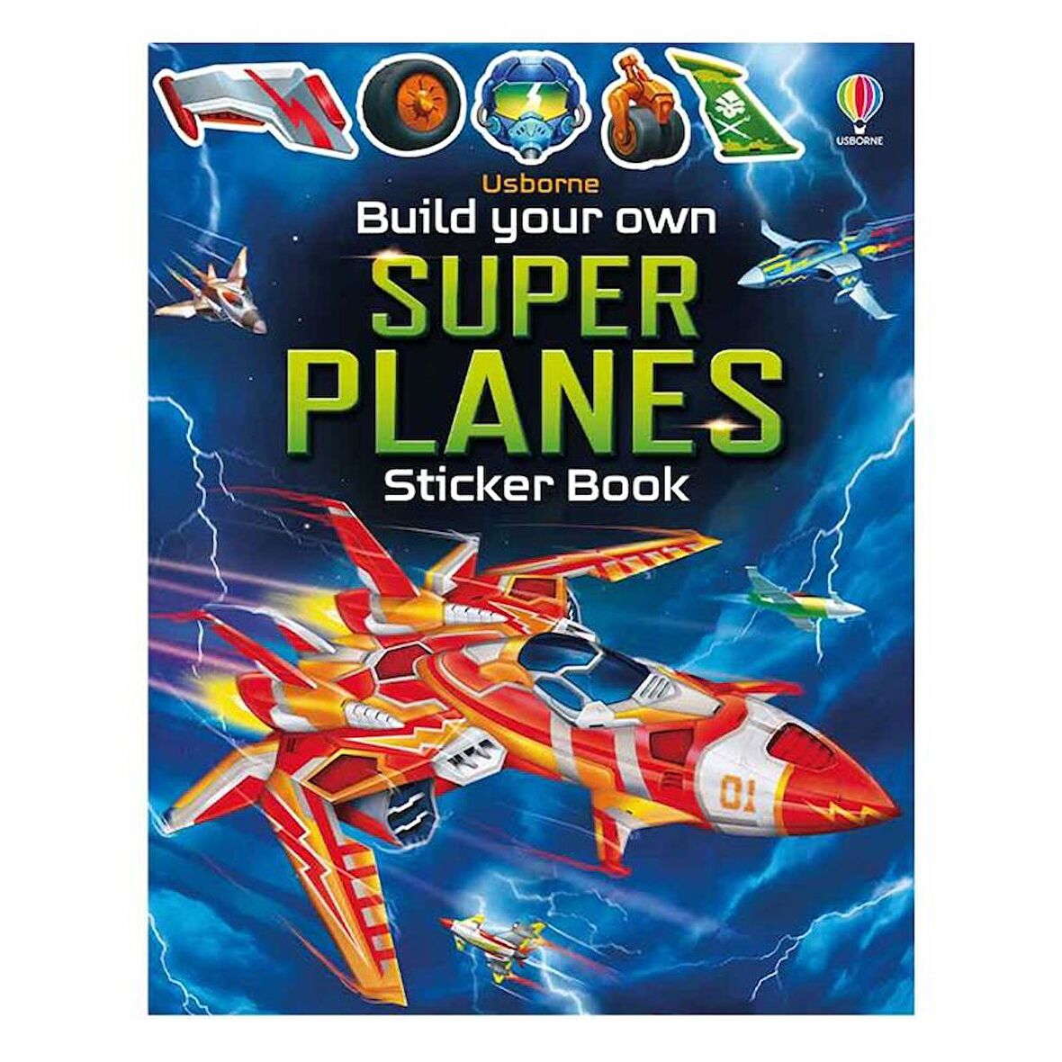 Usborne Build Your Own Super Planes Sticker Book