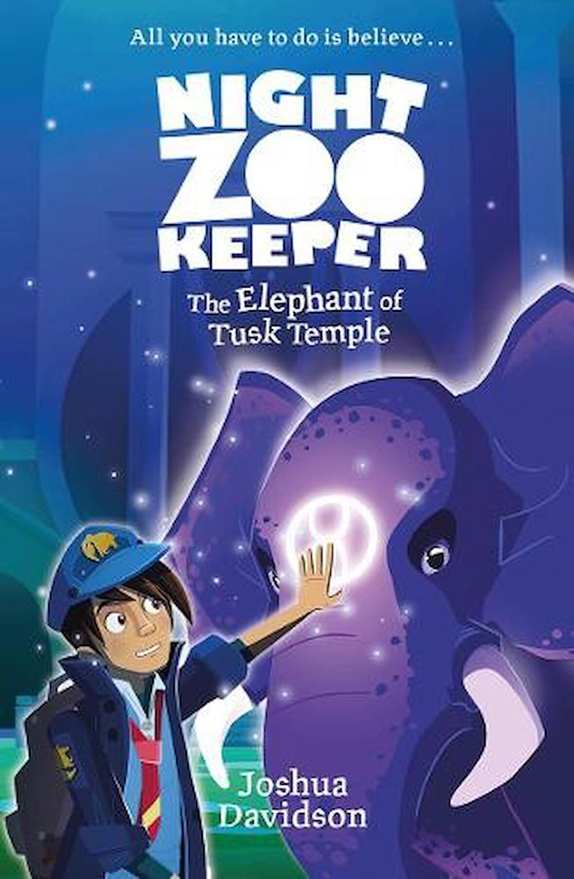 Night Zookeeper Paperback- The Elephant of Tusk Temple