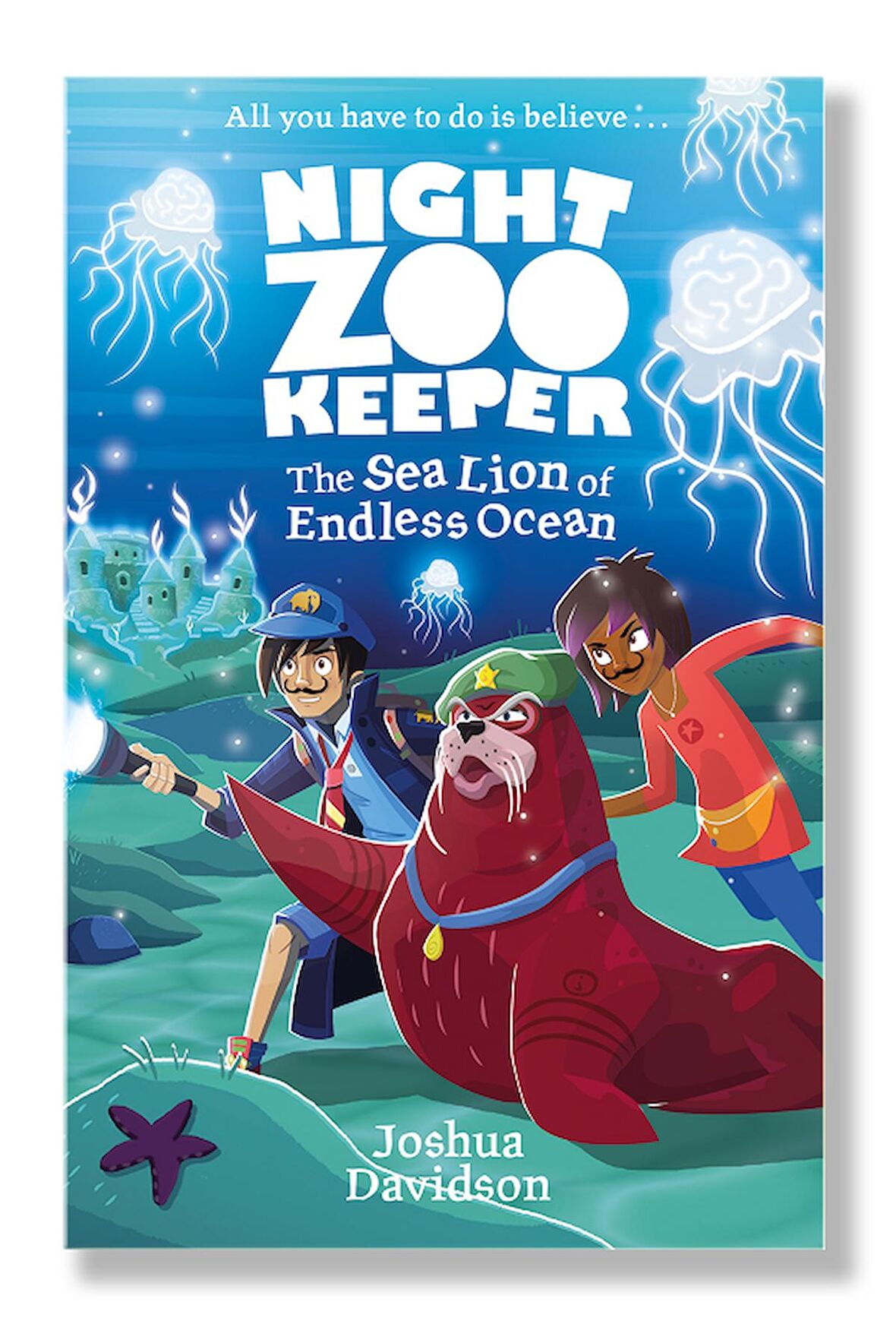 Night Zookeeper Paperback- The Sea Lion of Endless Ocean