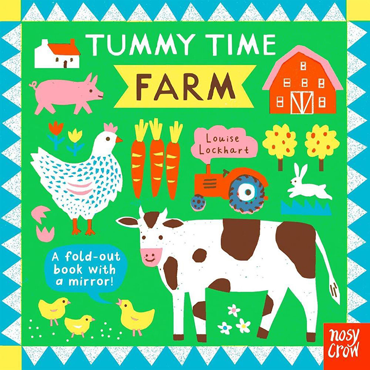 Farm A Fold-Out Book With a Mirror! - Louise Lockhart
