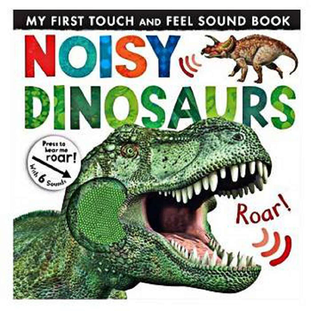 My First Touch And Feel Sound Book: Noisy Dinosaur (New Edition)