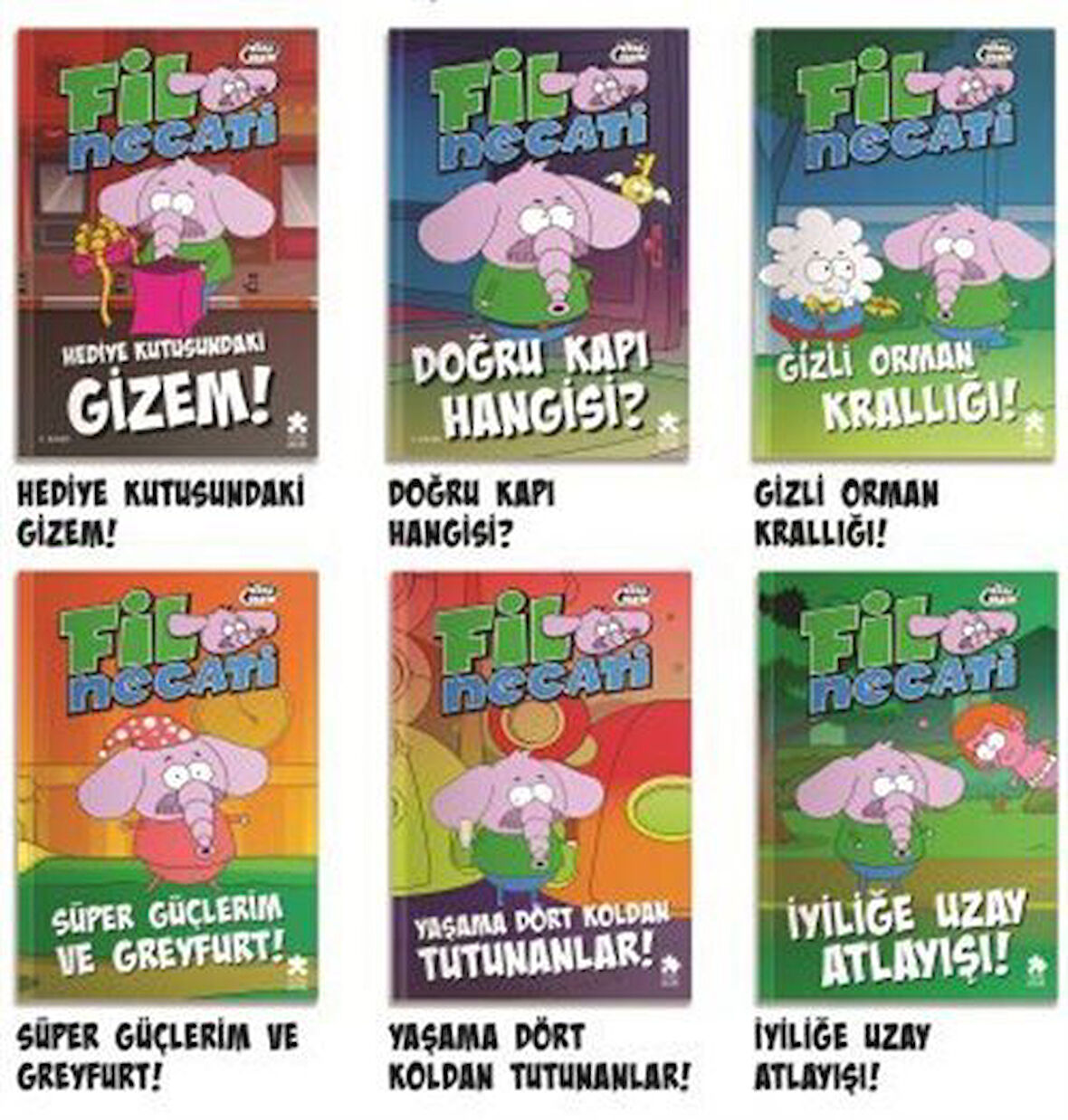 Fil Necati (6 Kitap Set) / Varol Yaşaroğlu