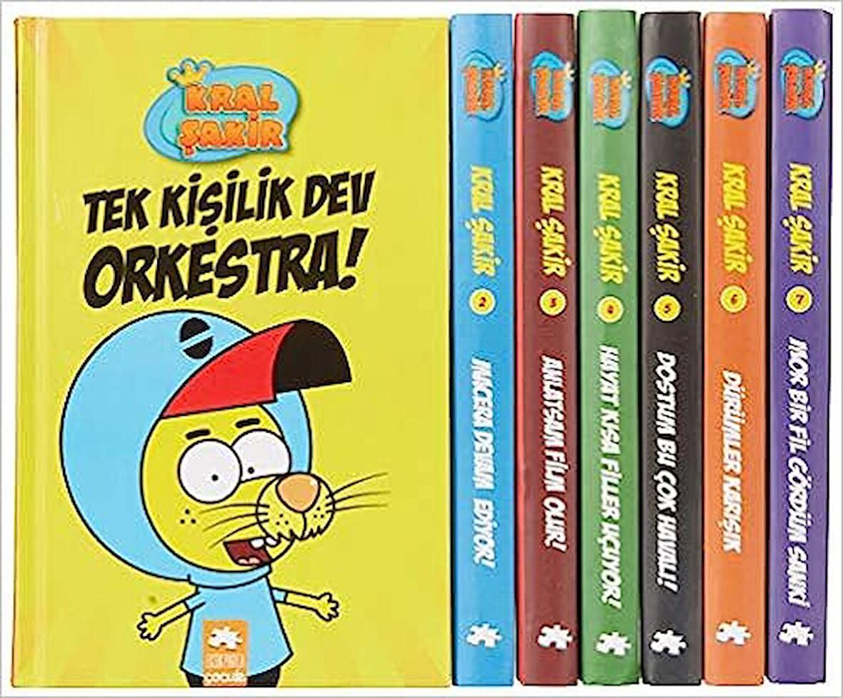 Set Kral Şakir (7 Kitap Takım) (Kırmızı)
