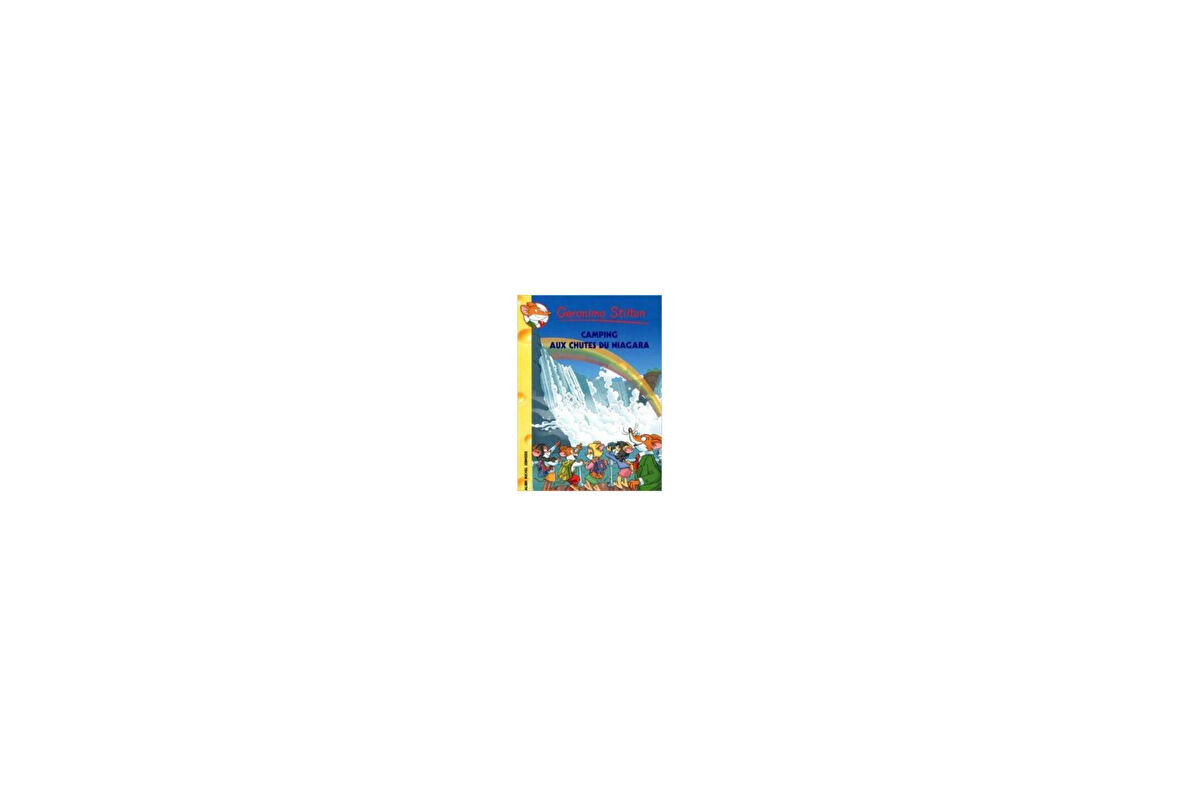 Camping aux chutes du Niagara (Tome 52) - Geronimo Stilton