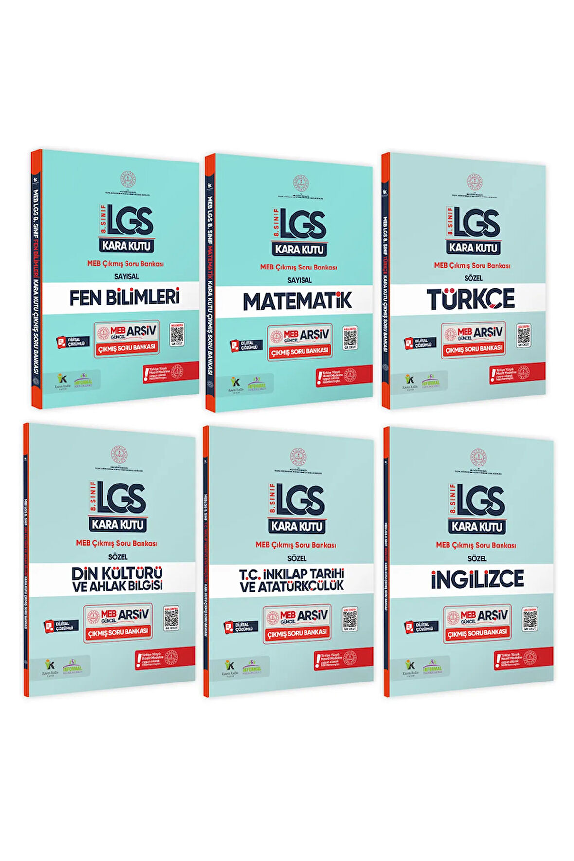 8.sınıf Lgs’nin Kara Kutusu Dijital Çözümlü Soru Bankası Altın Paket Set