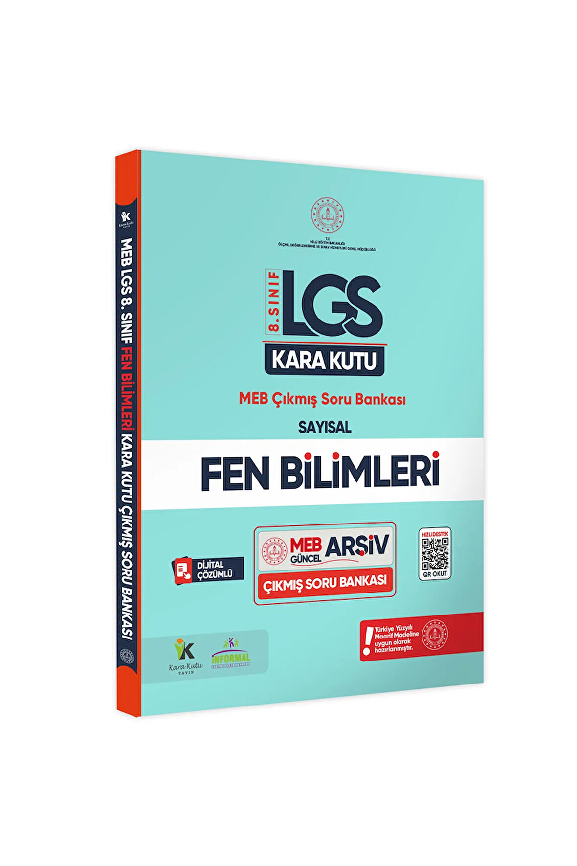 8.sınıf Lgs fen Bilimlerinin Kara Kutusu Dijital Çözümlü Çıkmış Soru Bankası