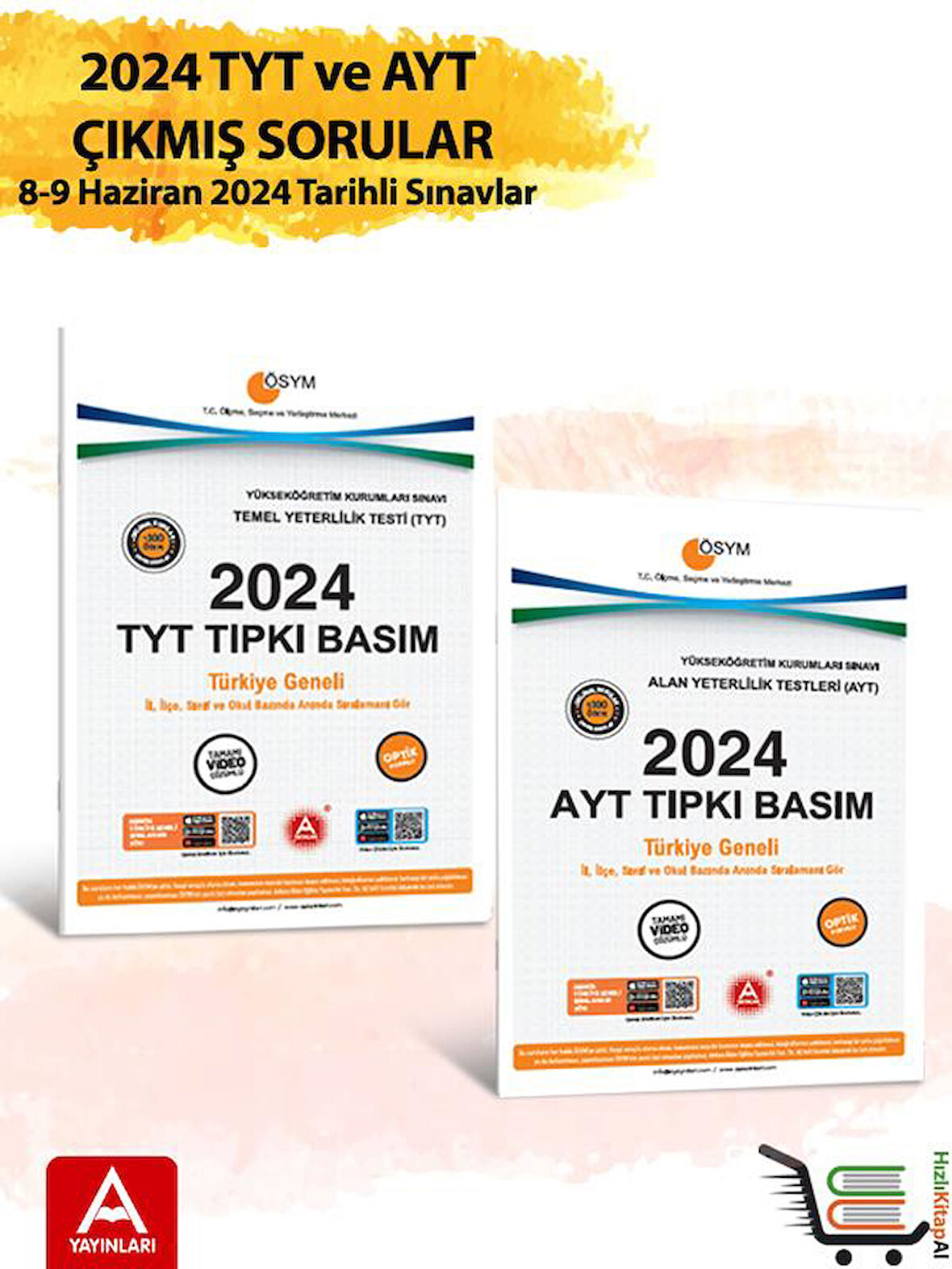 2024 TYT ve AYT Çıkmış Sorular 2024 Tıpkı Basımlar