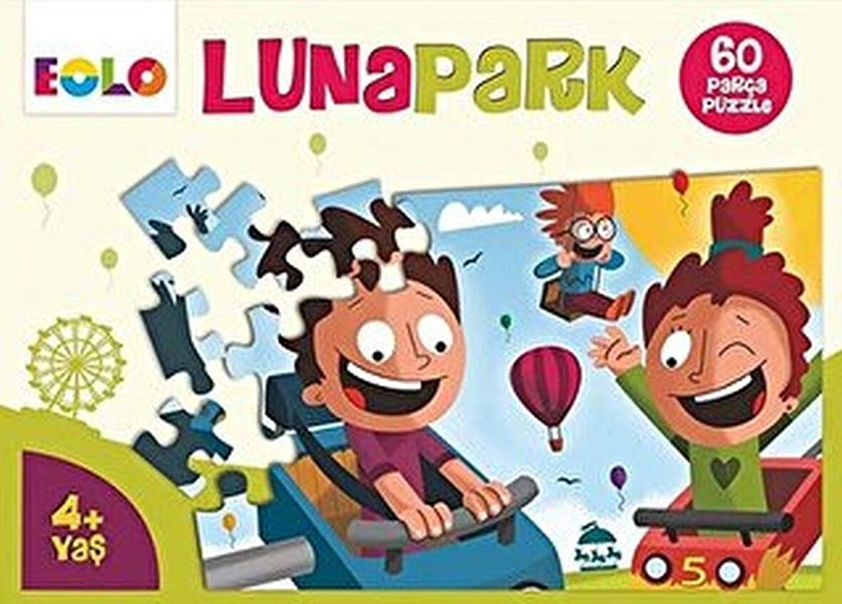 Yer Puzzle-60 Parça Puzzle - Lunapark
