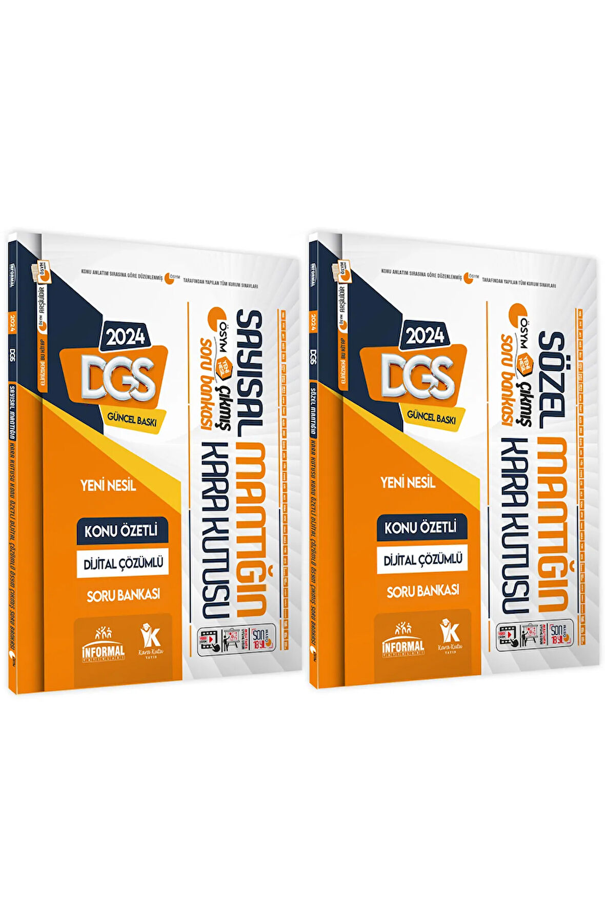 Dgs Sayısal Ve Sözel Mantığın Kara Kutusu Konu Özetli Tamamı Dijital Çözümlü Soru Bankası