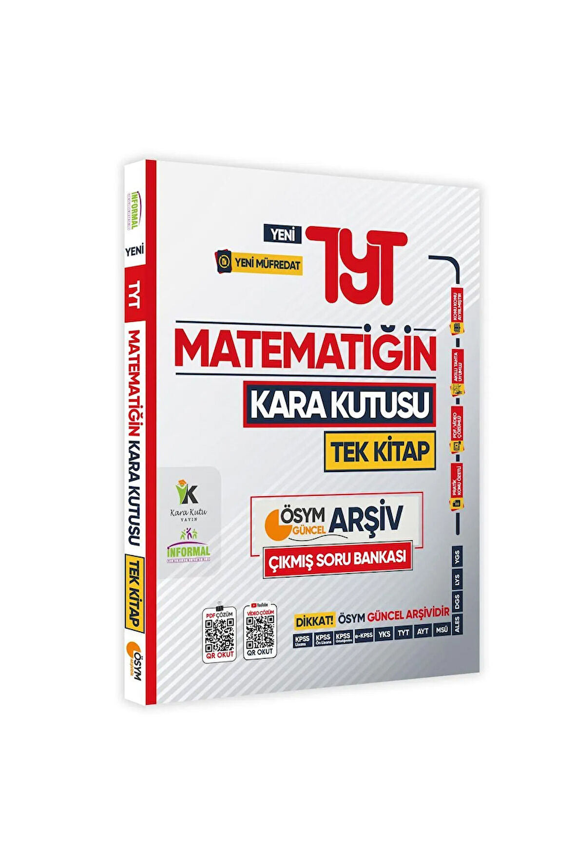 2025 Tyt Matematiğin Kara Kutusu Tek Kitap Ösym Arşiv Çıkmış Soru Bankası Konu Ö. Dijital Çözümlü