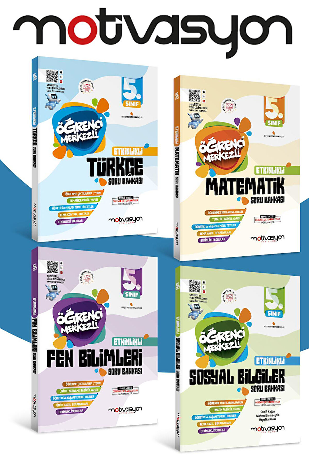 5. Sınıf  Etkinlikli Tematik Fasikül Soru Bankası Seti 4 Eser