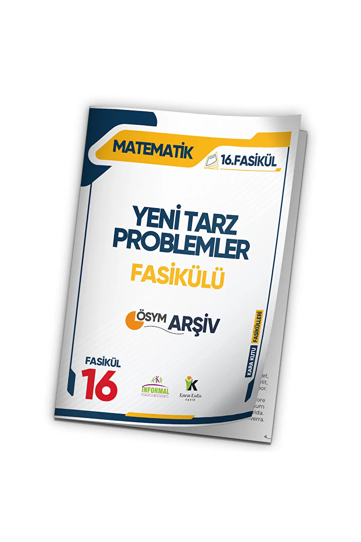 2025 ALES Matematik Yeni Tarz Problemler ÖSYM Çıkmış Soru Bankası Modüler Set Çözümlü 16.Fasikülü