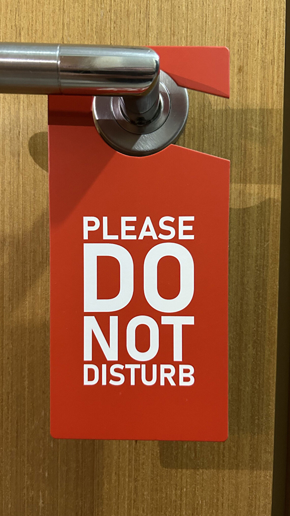 Do not disturb Lütfen Rahatsız Etmeyin Kapı Uyarı Levha -  Kapı rahatsız etme ( 2 ADET)