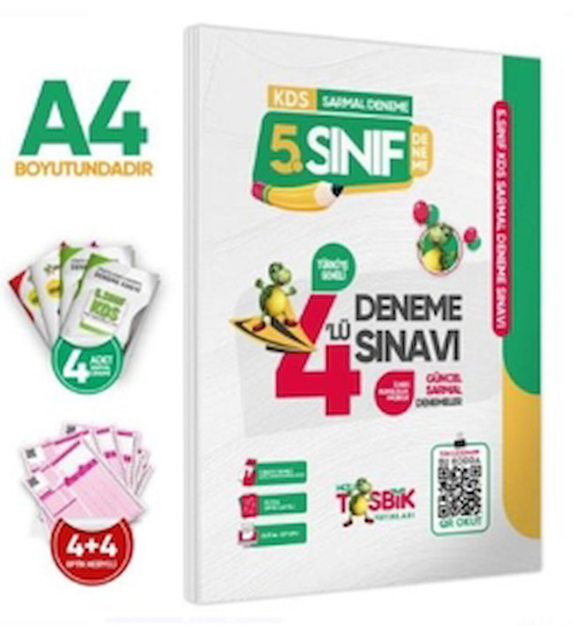 2025 5. Sınıf Yeni Sistem İOKBS Bursluluk 4lü Sarmal Deneme Paketi Seti Türkiye Geneli Dijital Çözüm