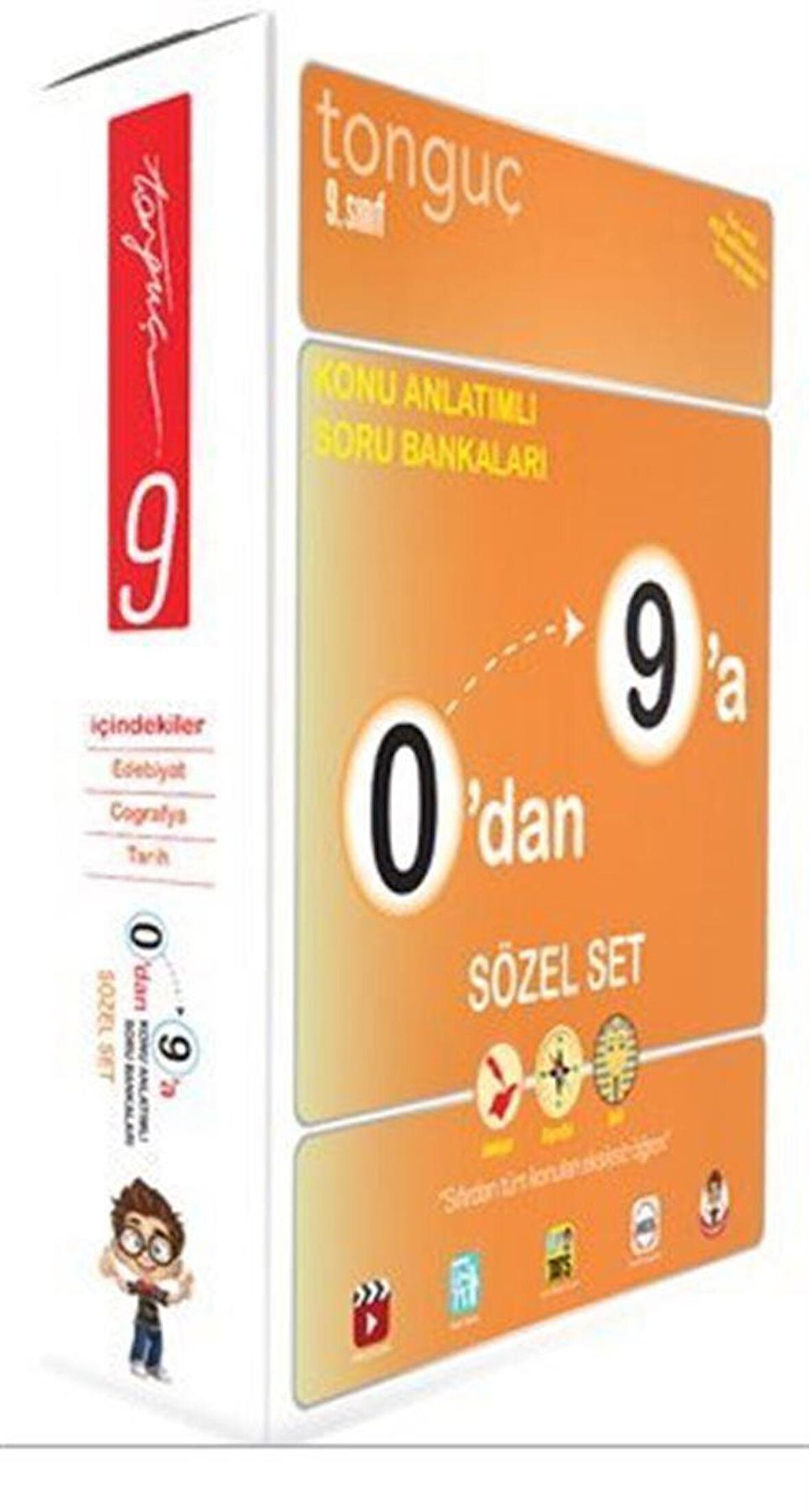 9. Sınıf 0'dan 9'a Konu Anlatımlı Soru Bankaları Sözel Set / Kolektif