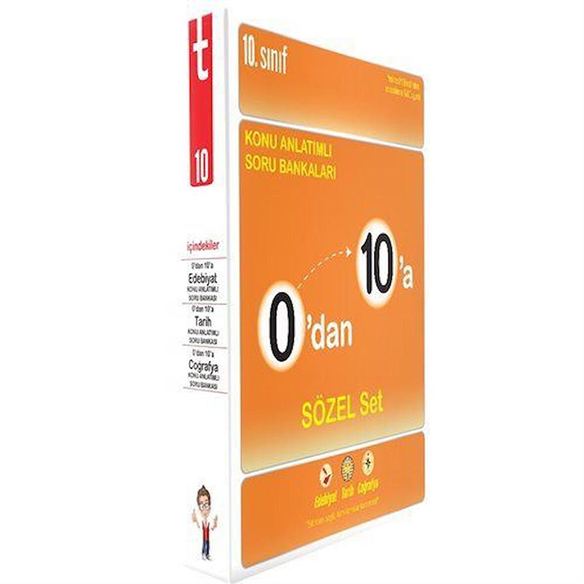 0'dan 10'a Konu Anlatımlı Soru Bankası Sözel Set / Kolektif