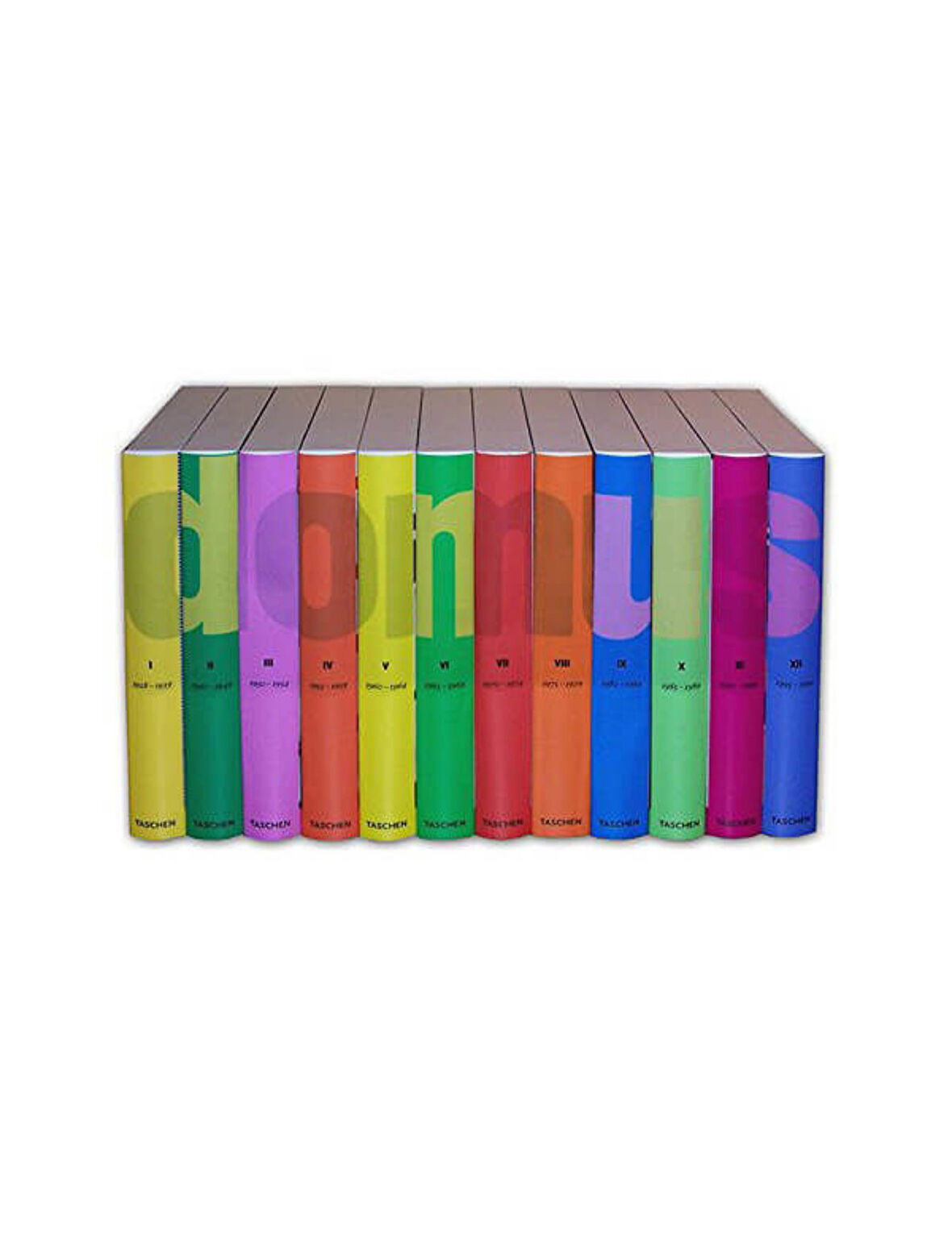 Taschen Domus 1928-1999. Vols. 1-12 9783822830277