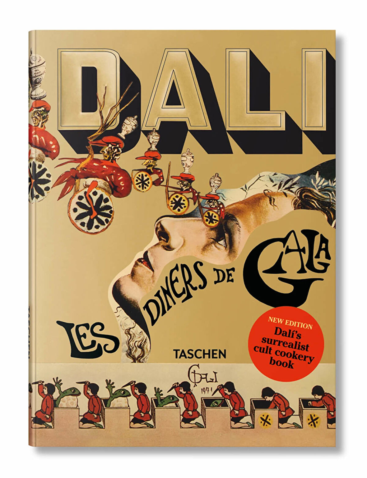 Taschen Dalí. Les dîners de Gala 9783836595841