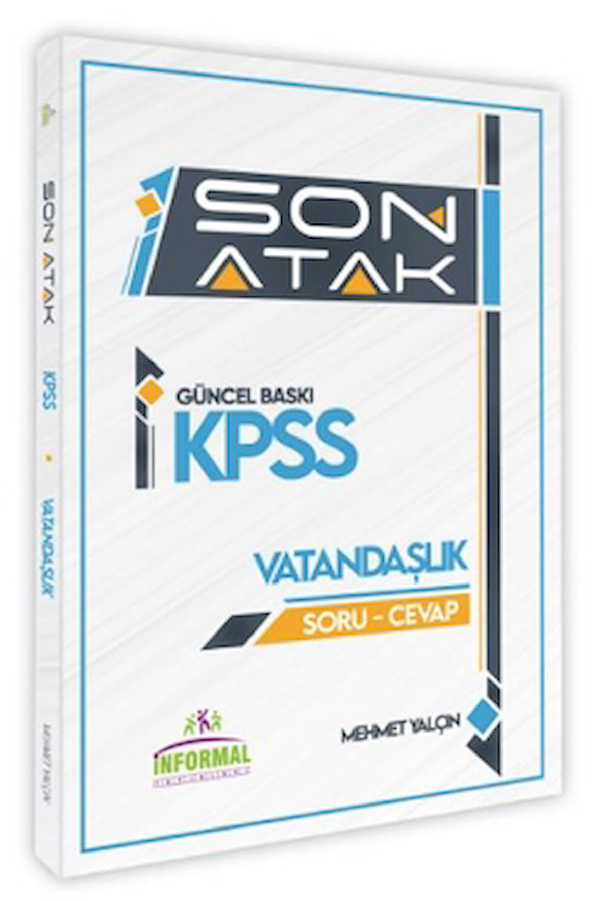 2025 İnformal Yayınları KPSS Vatandaşlık Son Atak SORU-CEVAP Pratik Bilgi CEP BOY Kitabı