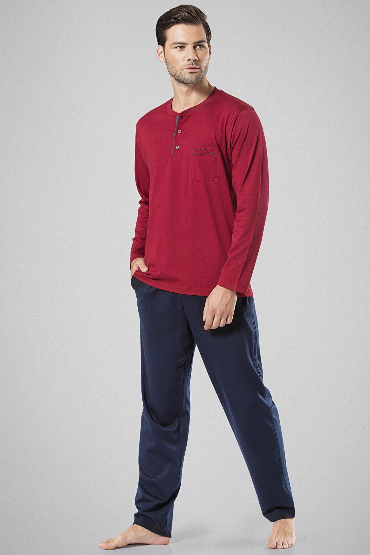 Erkek Bordo Pijama 5454bw