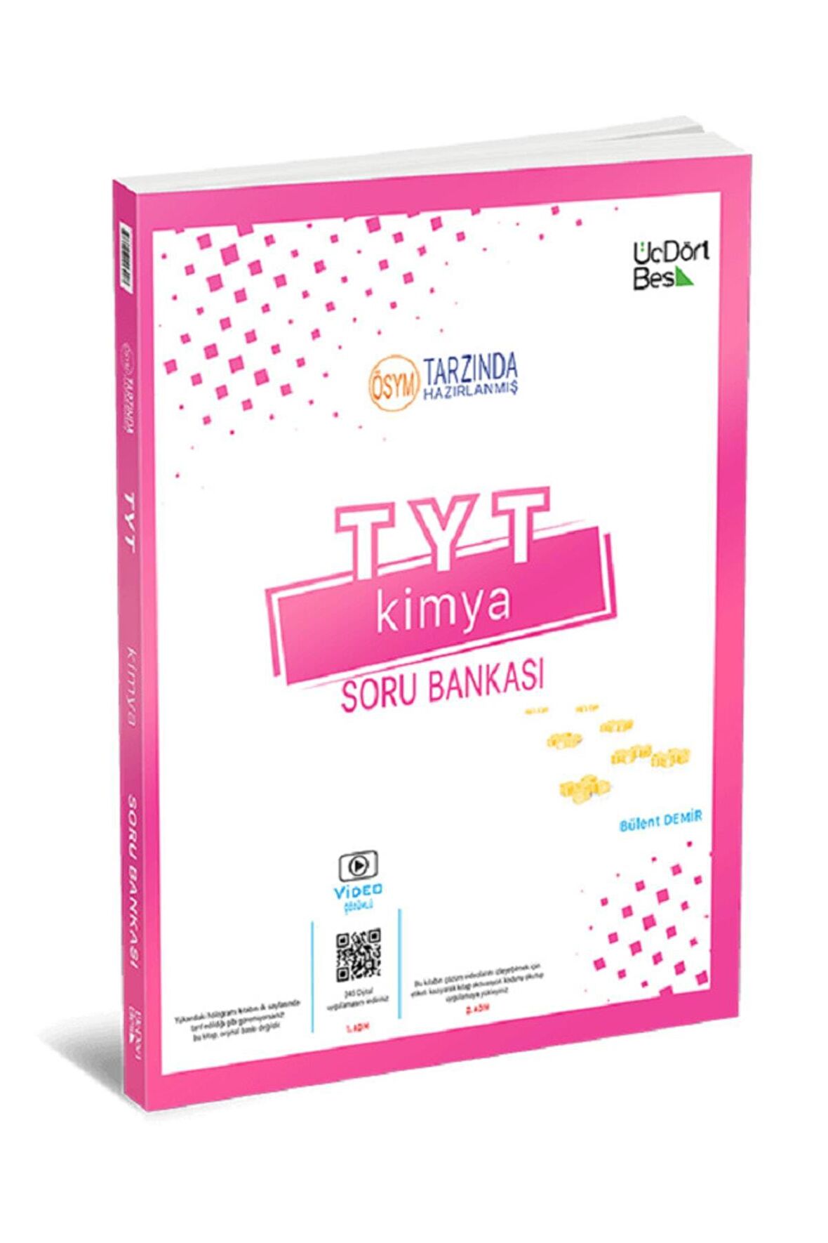 Üçdörtbeş Yayınları Tyt Kimya Soru Bankası