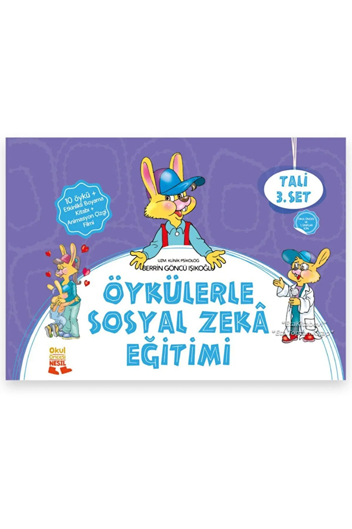 Öykülerle Sosyal Zeka Eğitimi Tali 3. Set (10 Kitap)