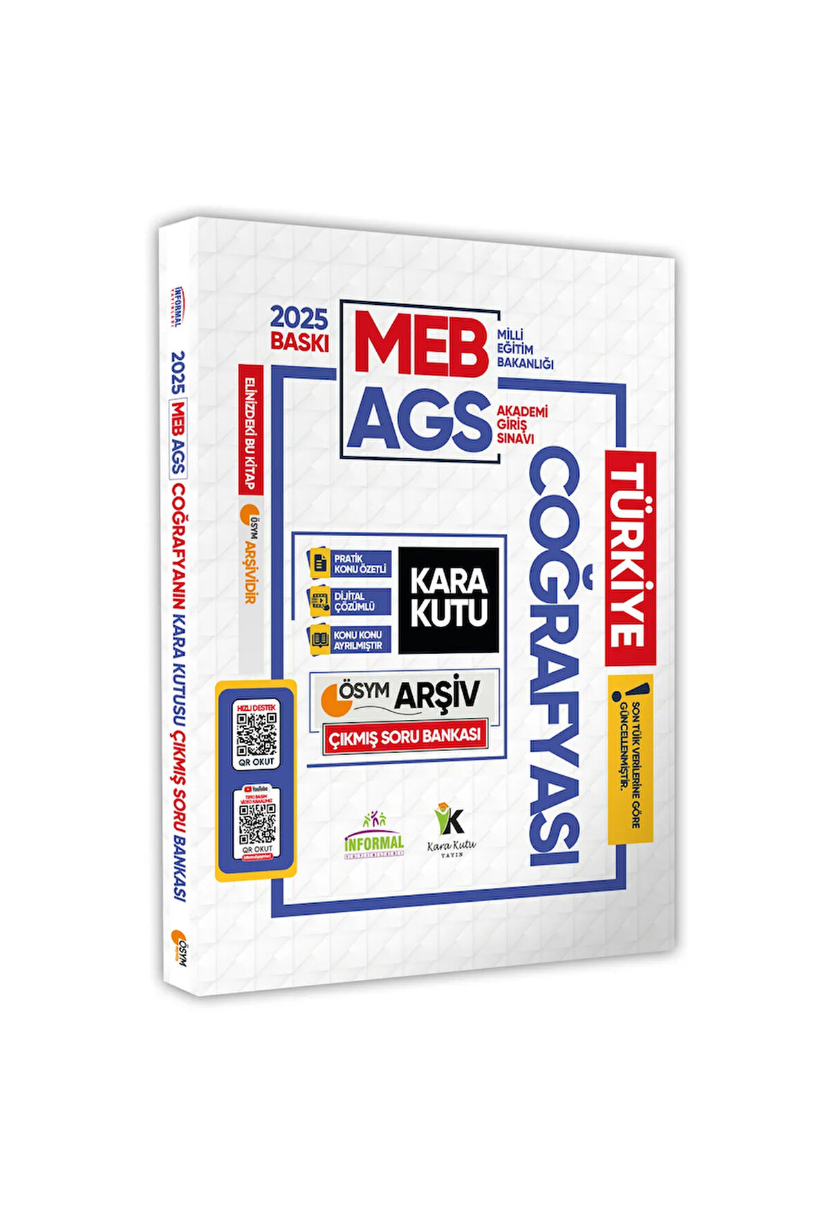 2025 MEB-AGS COĞRAFYAnın Kara Kutusu ÖSYM Çıkmış Soru Havuzu Bankası Konu Özetli Video/PDF Çözümlü