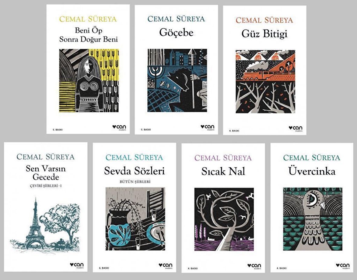 Cemal Süreya Seti 7 Kitap