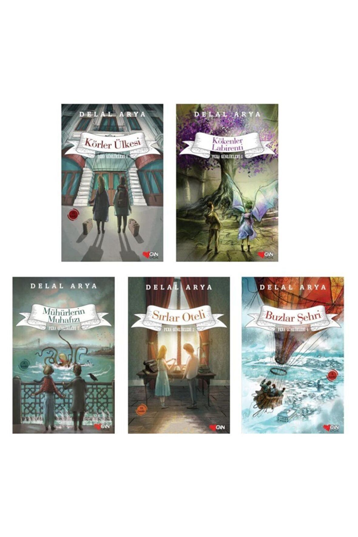 Pera Günlükleri Seti 5 Kitap