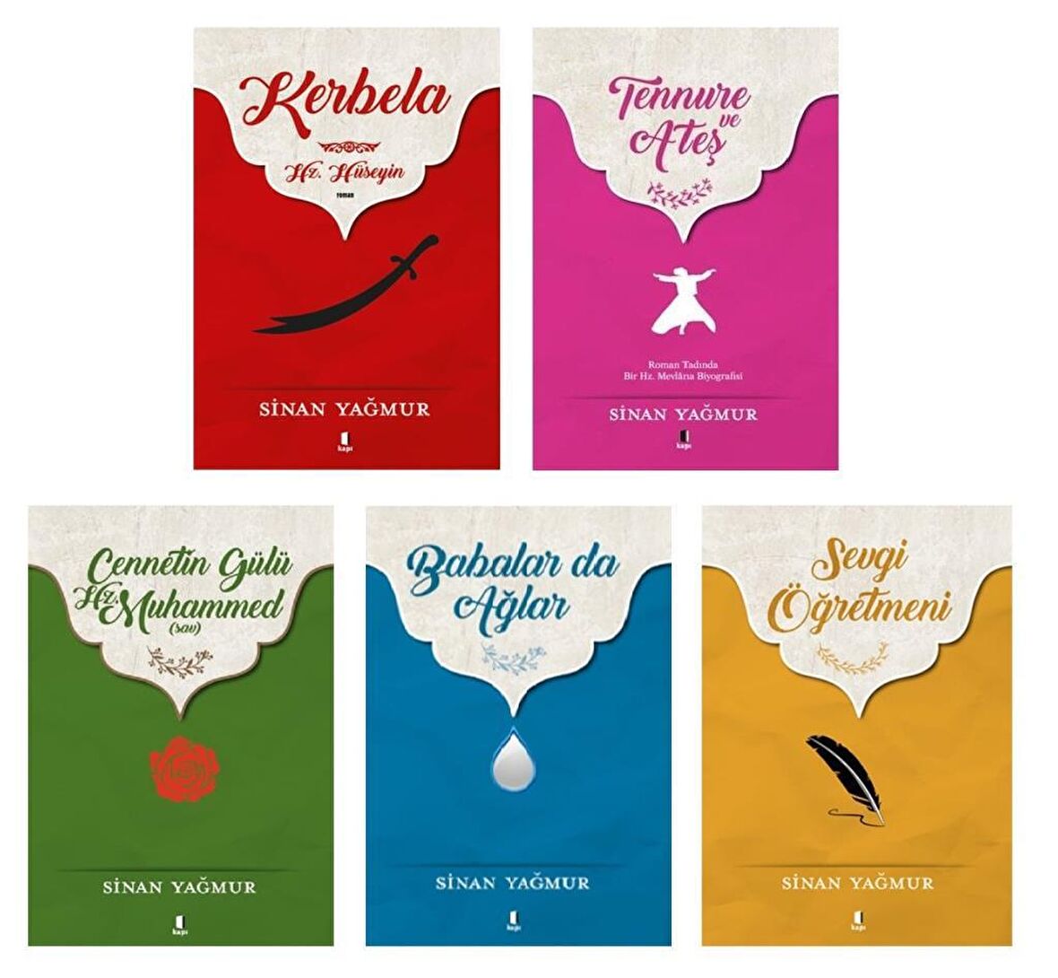 Sinan Yağmur Tennure ve Ateş Seti 5 Kitap