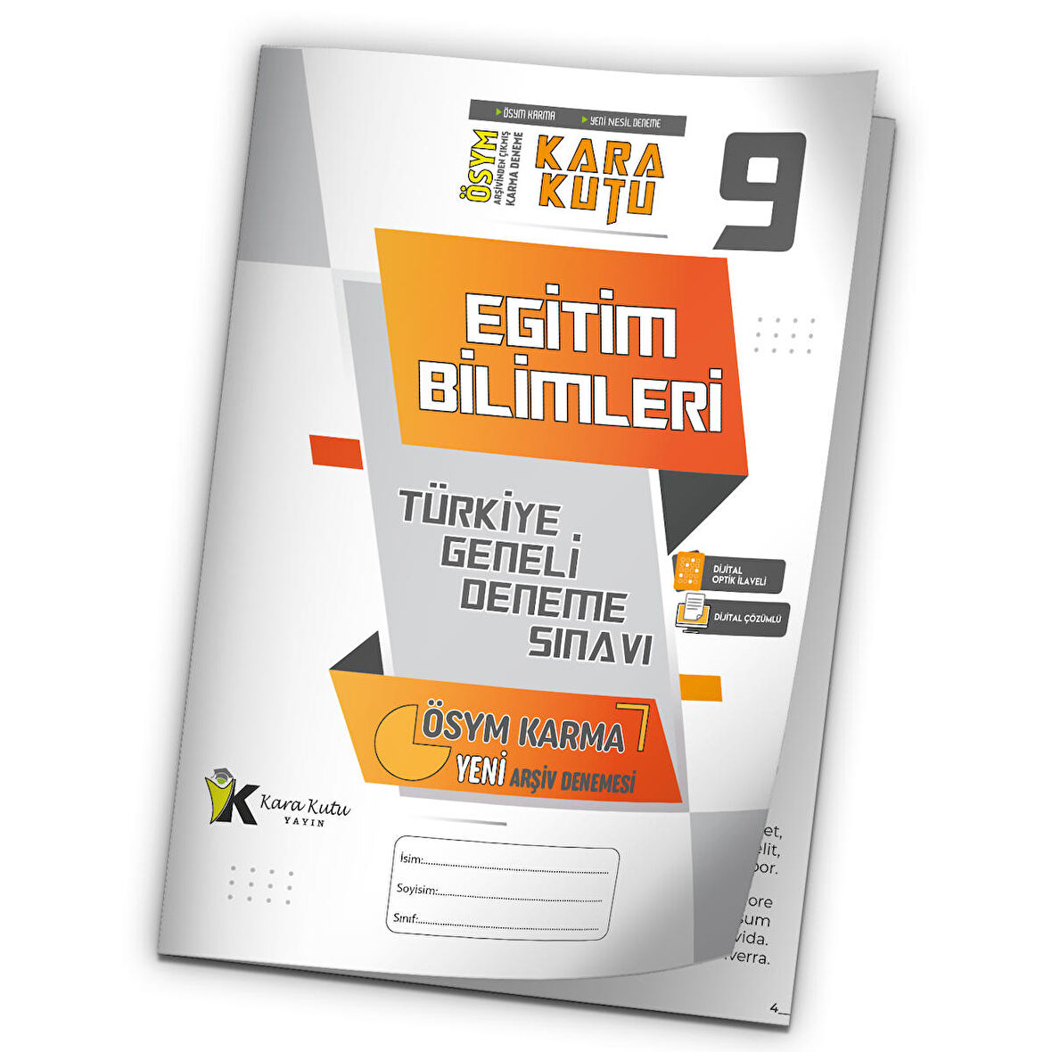 2023 KPSS EĞİTİM BİLİMLERİ ÖSYM Arşivi Karma Kara Kutu Çıkmış Soru TG D.Çözümlü Deneme 10/9.Kitapçık