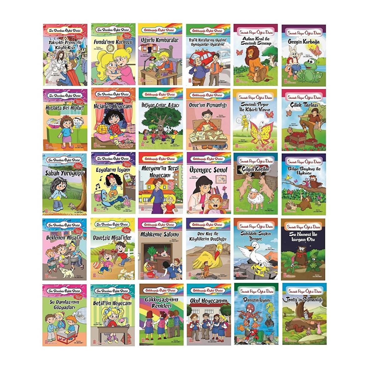 Ata 1.Sınıf Hikaye Seti (30 Kitap)