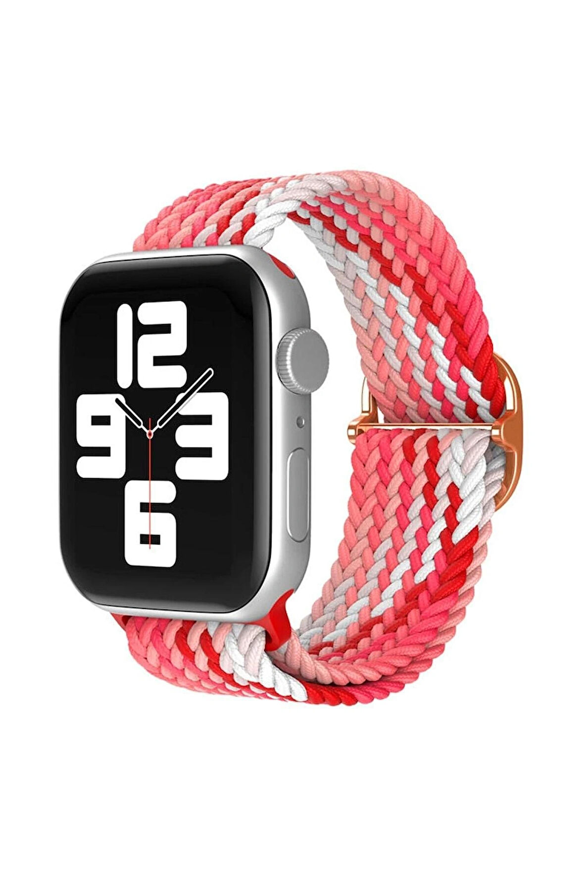 Watch 38‑40‑41 mm Uyumlu Metal Klips Solo Fiberlink Örgü Kordon – Zamanında Şıklık, Konfor ve Ayarlanabilirlik