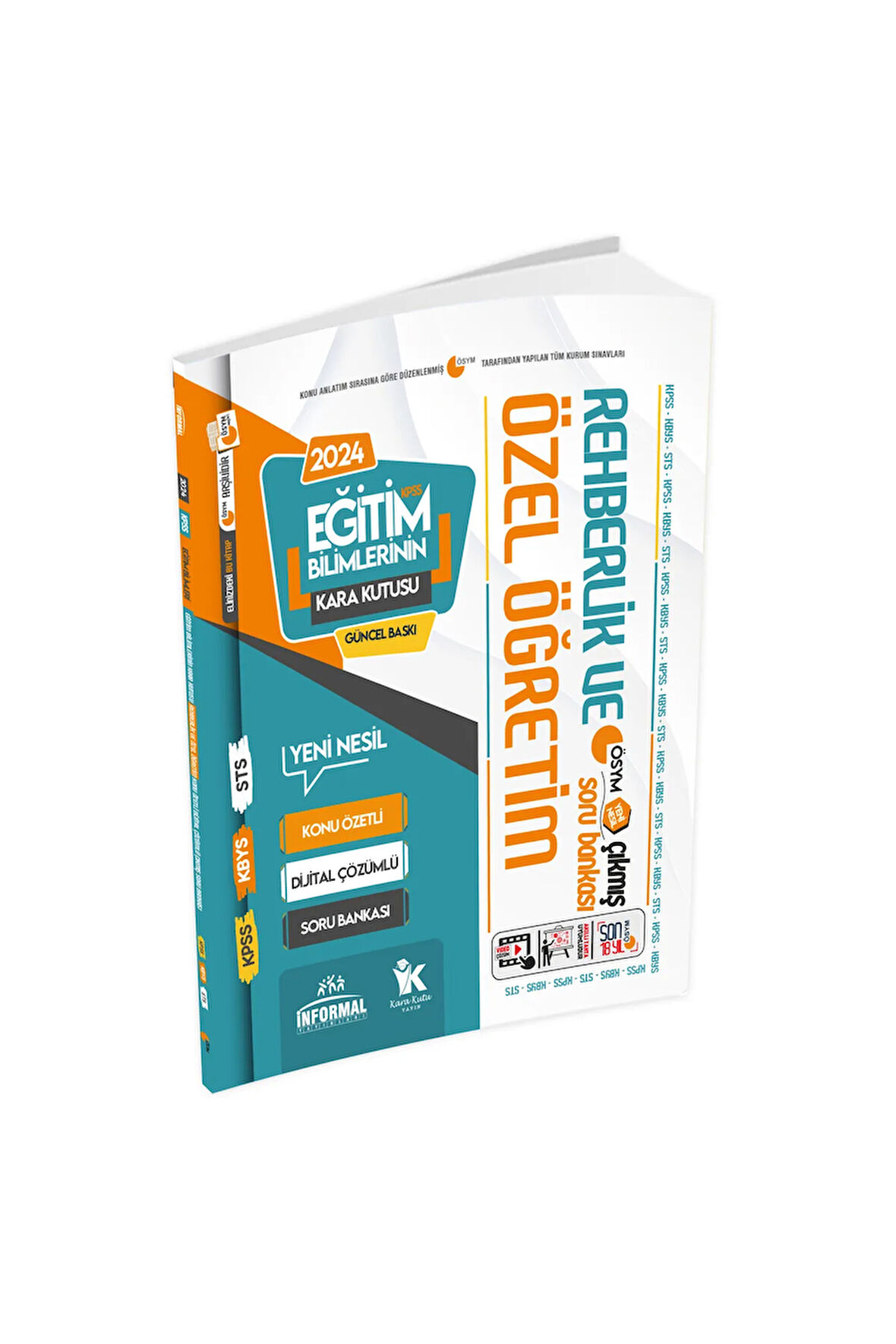 2024 Eğitim Bilimlerinin Kara Kutusu Rehberlik Ve Özel Öğretim Konu Özetli Çözümlü Soru Bankası