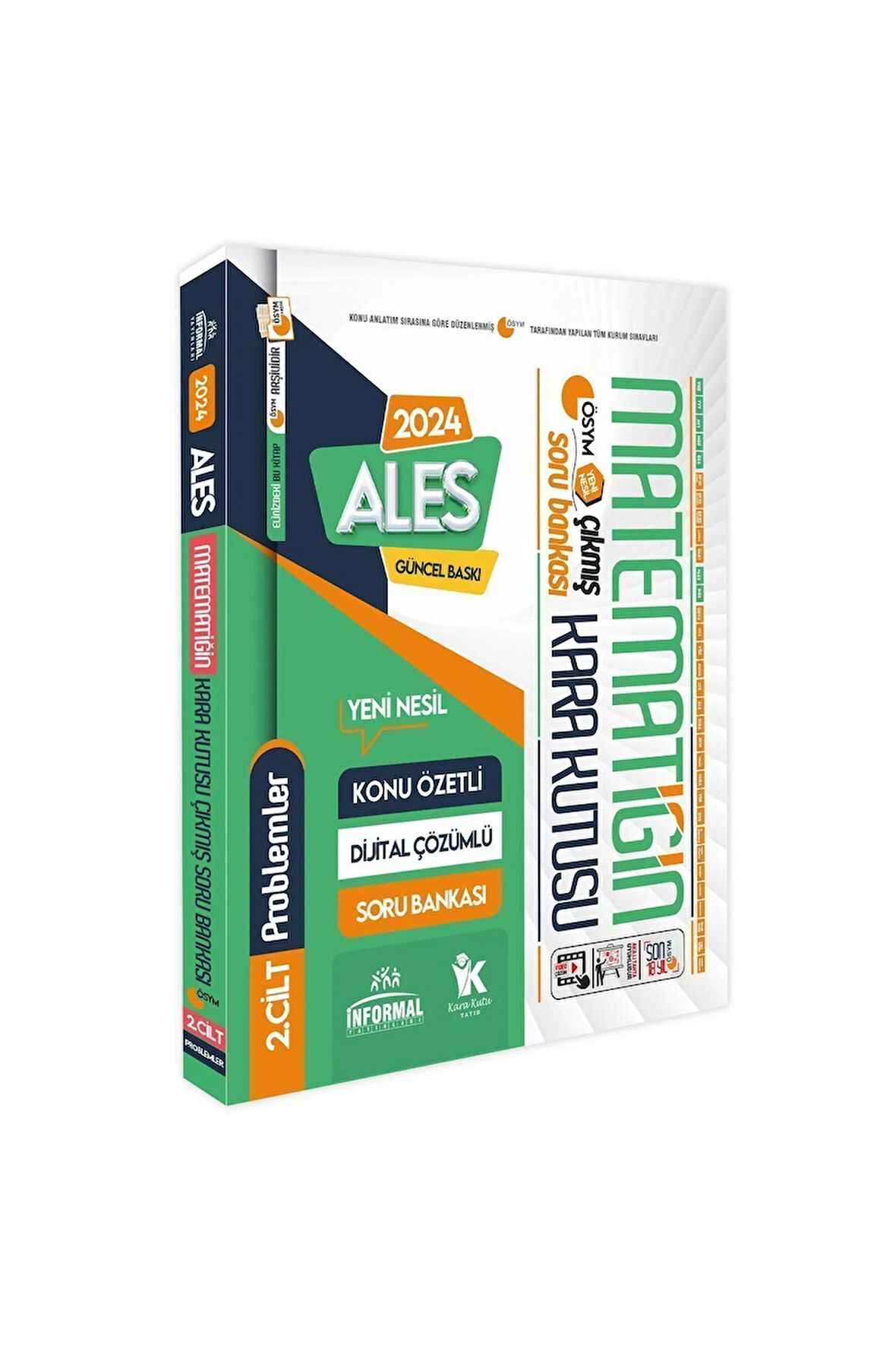 Ales Matematik 1.-2.cilt Ve Geometrinin Kara Kutusu Konu Özetli D. Çözümlü Soru Bankası Seti