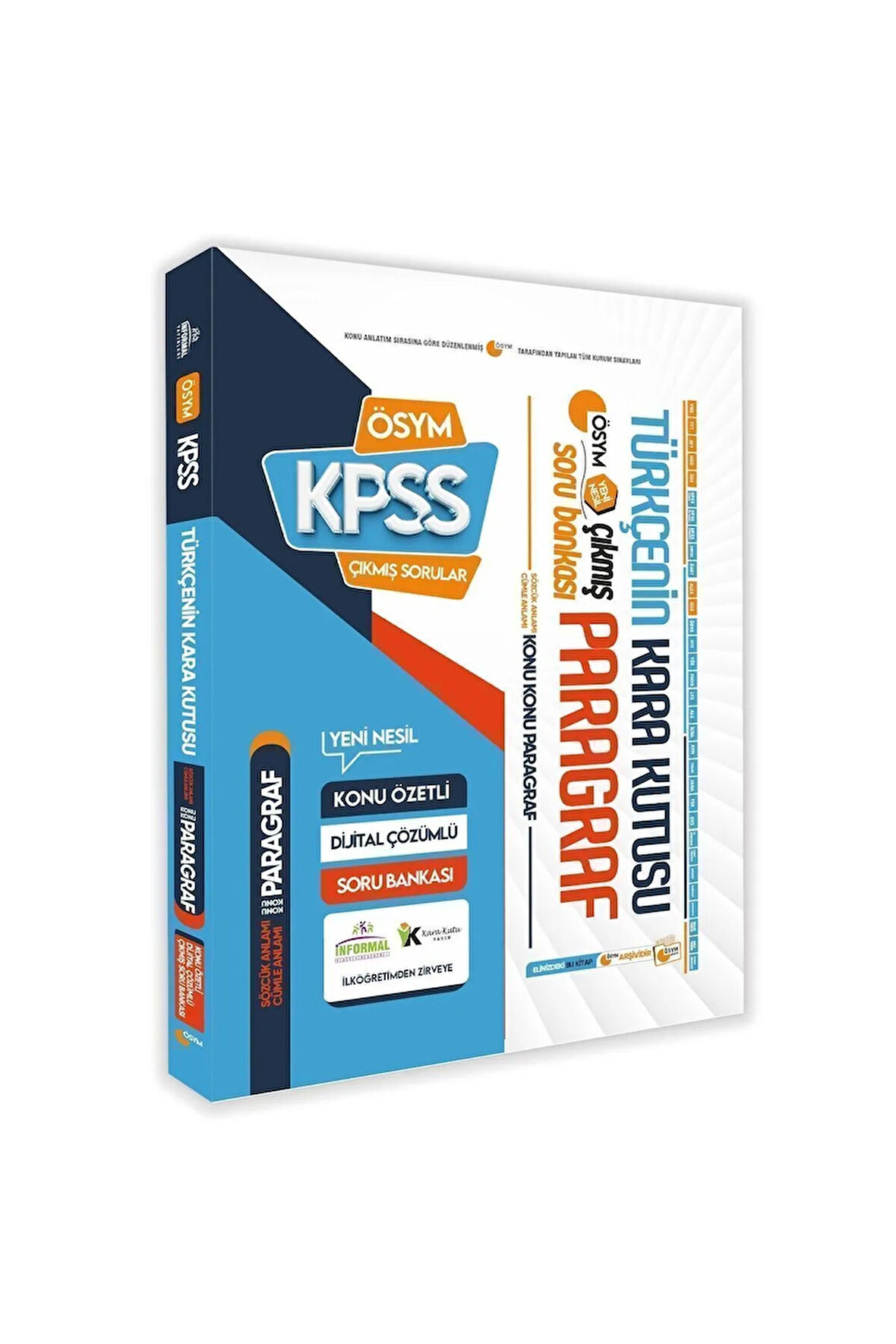 Kpss Türkçenin Kara Kutusu Paragraf-sözcük Konu Özetli Dijital Çözümlü Çıkmış Soru Bankası