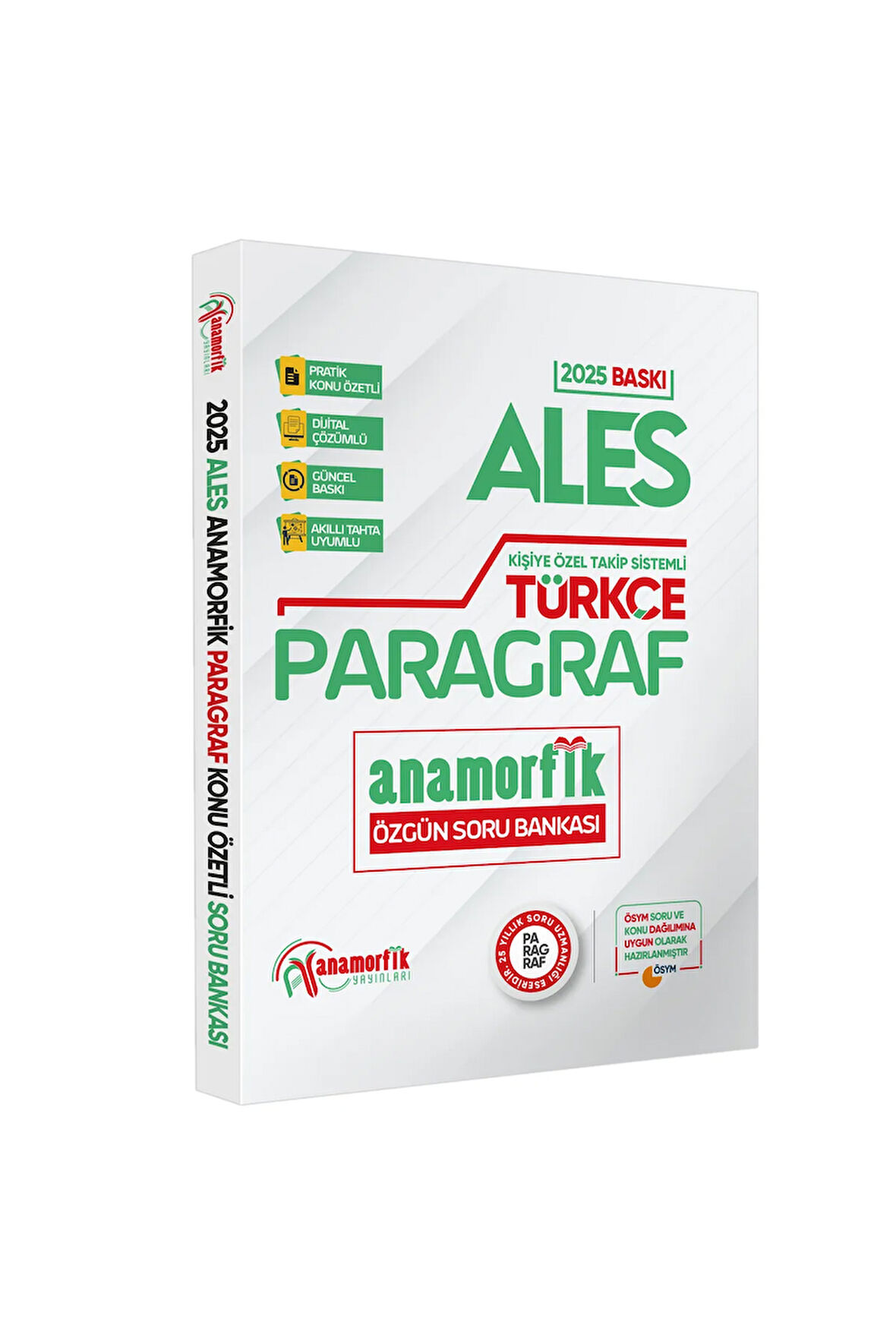 2025 Ales Türkçe Asimetrik Paragraf Konu Özetli Dijital Çözümlü Soru Bankası